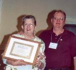 Virginia Saward and Neal Testerman